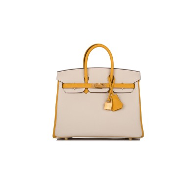 HERMES BIRKIN 25 TOGO BRUSHED GOLD HARDWARE (25*20*13cm)